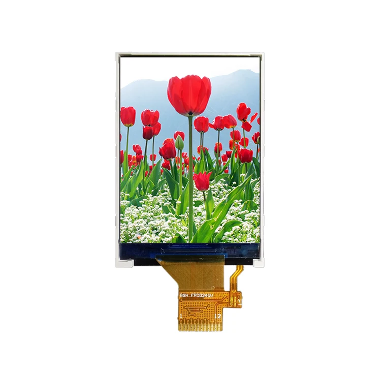 DAS Hot Sale 2.2 inch TFT LCD display 240x320 resolution Transmissive 65K colors RHos  RGB Interface for screen