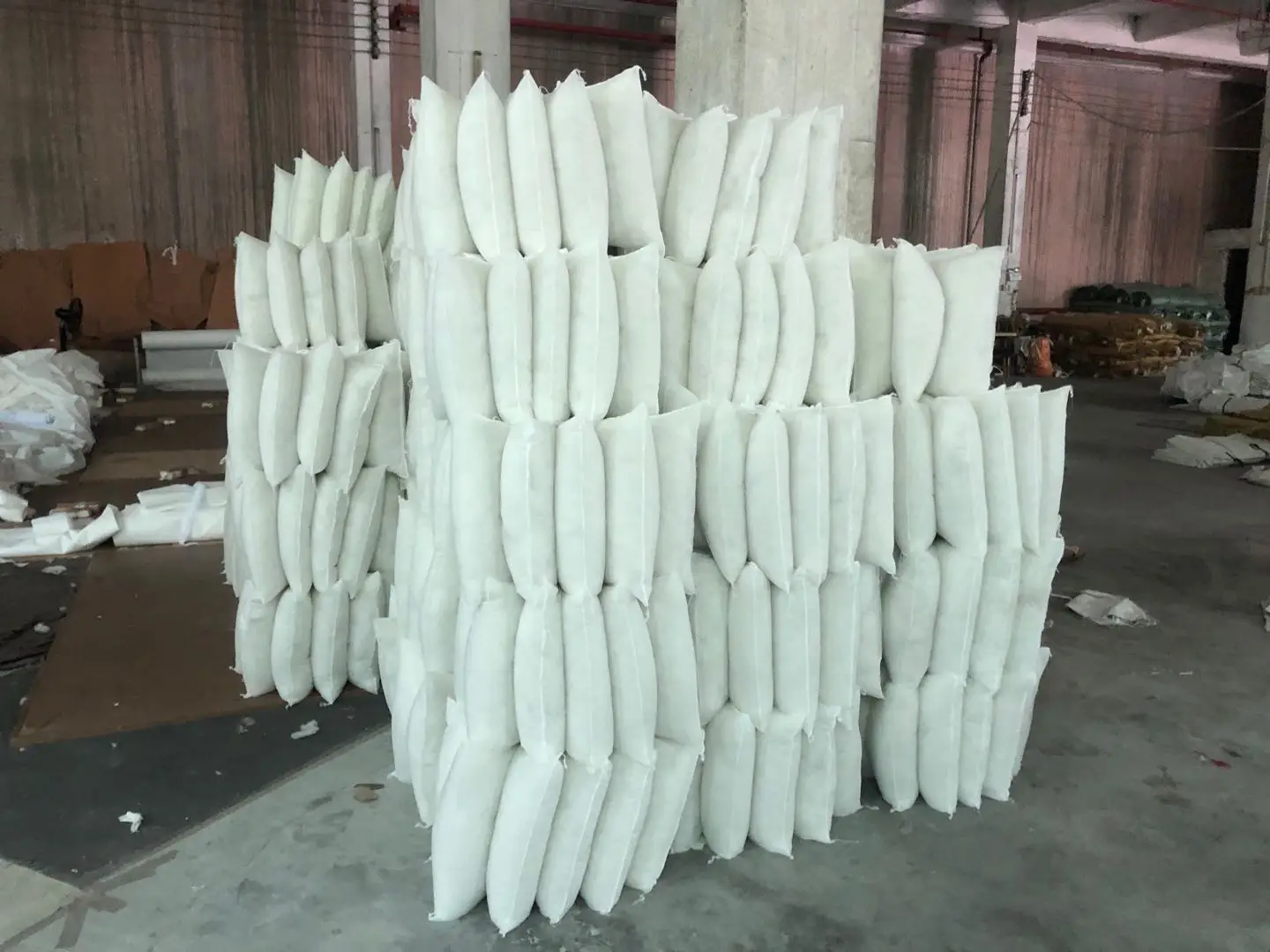 Stuffing Polyester Quilting Wadding Spray Bonded Cotton Pillow Filling Cotton Polyester Wadding Fiber for Pillow Filling