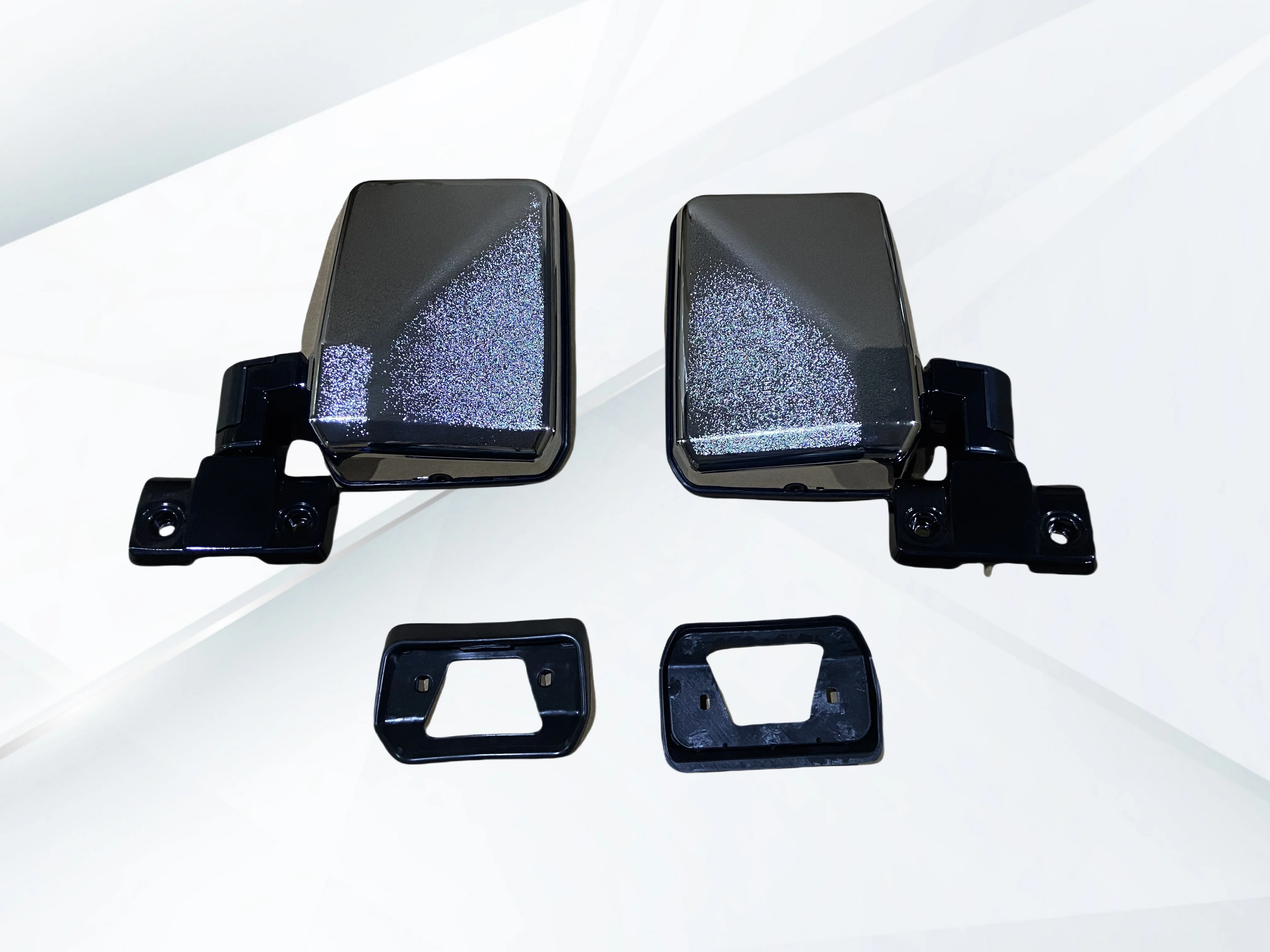 YBJ car accessories SIDE MIRROR LH RH for land cruiser LC79 FJ75 76 78 70 series REAR VIEW MIRROR BLACK CAR MIRROR