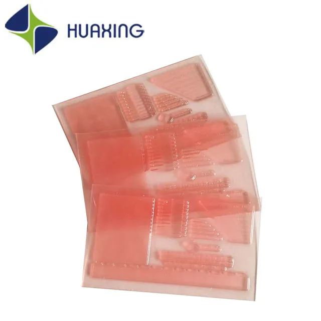Fujian Huaxing brilliant traditional 1.70mm  flexographic printing plate for customize