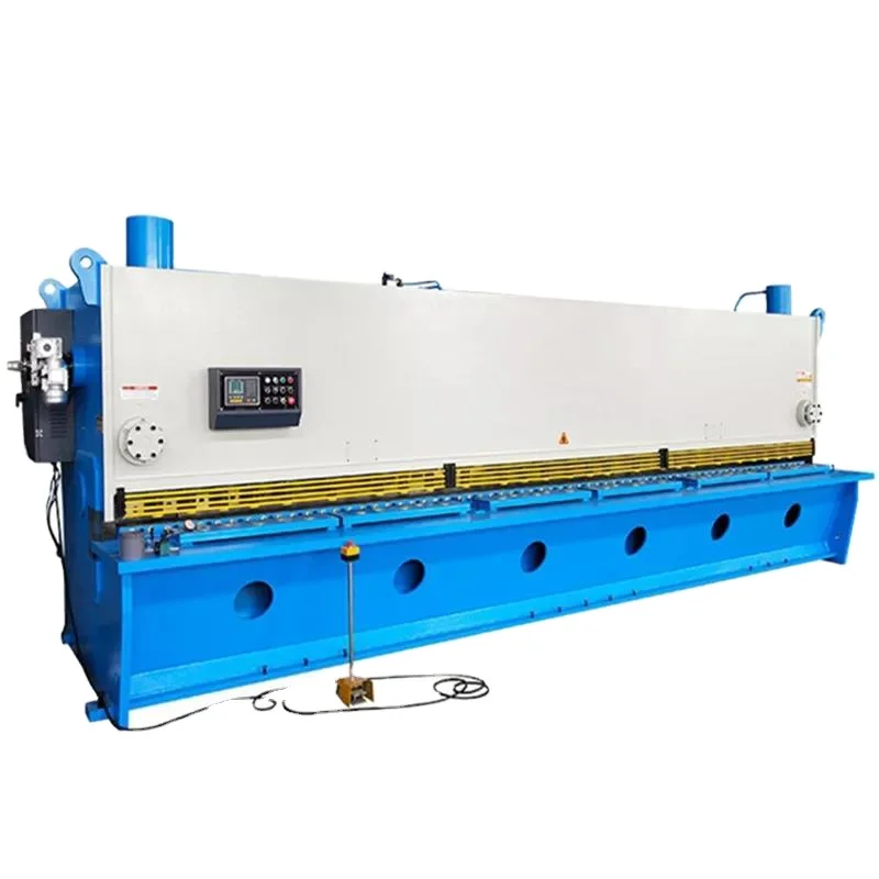 Nadun 25mm 2500mm CNC Hydraulic Metal Stainless Steel Aluminum Shearing Guillotine Cutting Shearing Machine
