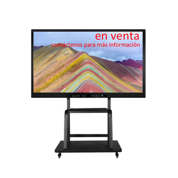 
75 85 90 inch all in one touch screen school teaching interactive digital whiteboard smart white board 