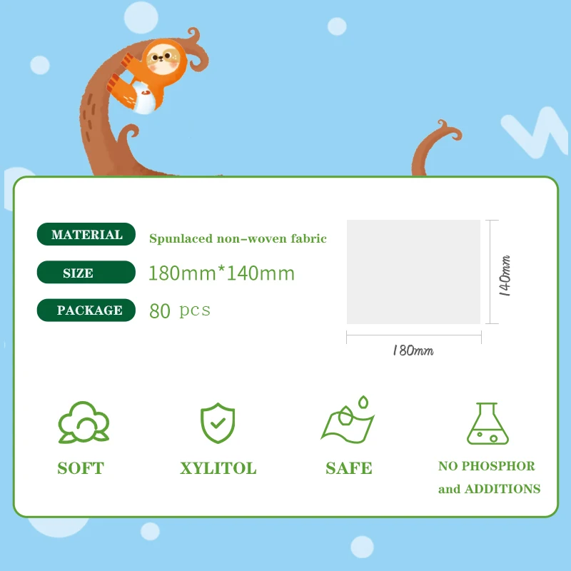 Factory Price Baby Wipe Biodegradable Unscented Baby Cleaning Wipe cotton wet wipes