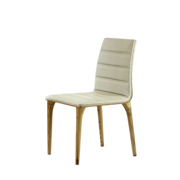 High quality solid wood PU restaurant chair