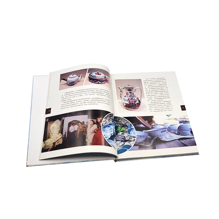 high quality Well-designed full-color custom cheap magazine book printing