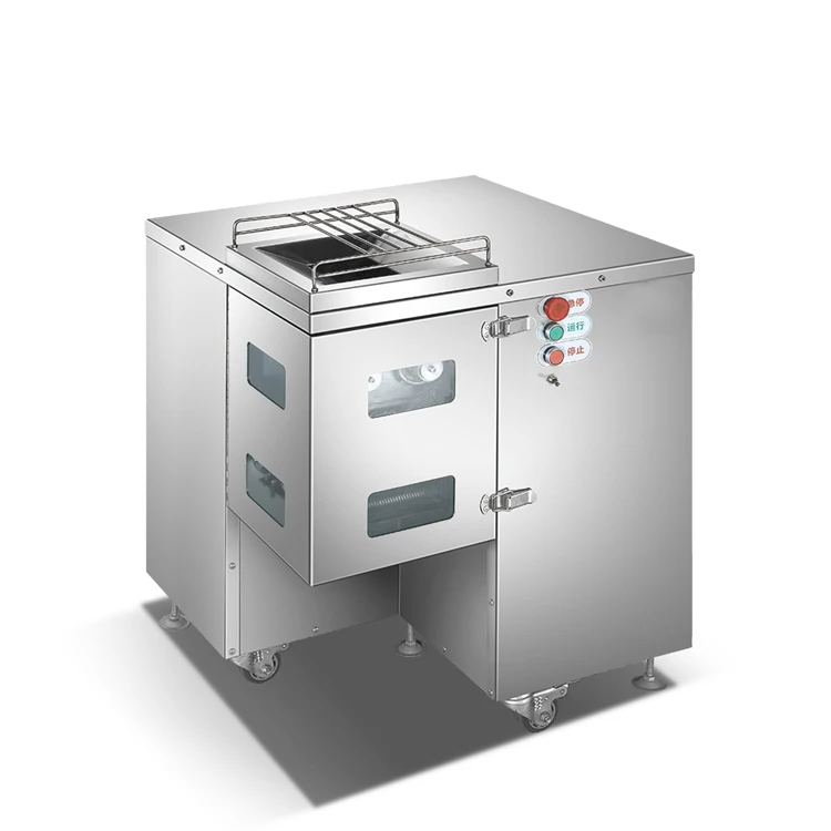 Commercial Semi Automatic Electric Mini Frozen Meat Slicer