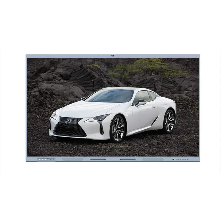 55 65 75 86 98 100 Inch School Smart Board With Built In Computer Multi Touch Digital LCD Interactive Whiteboard For Teaching