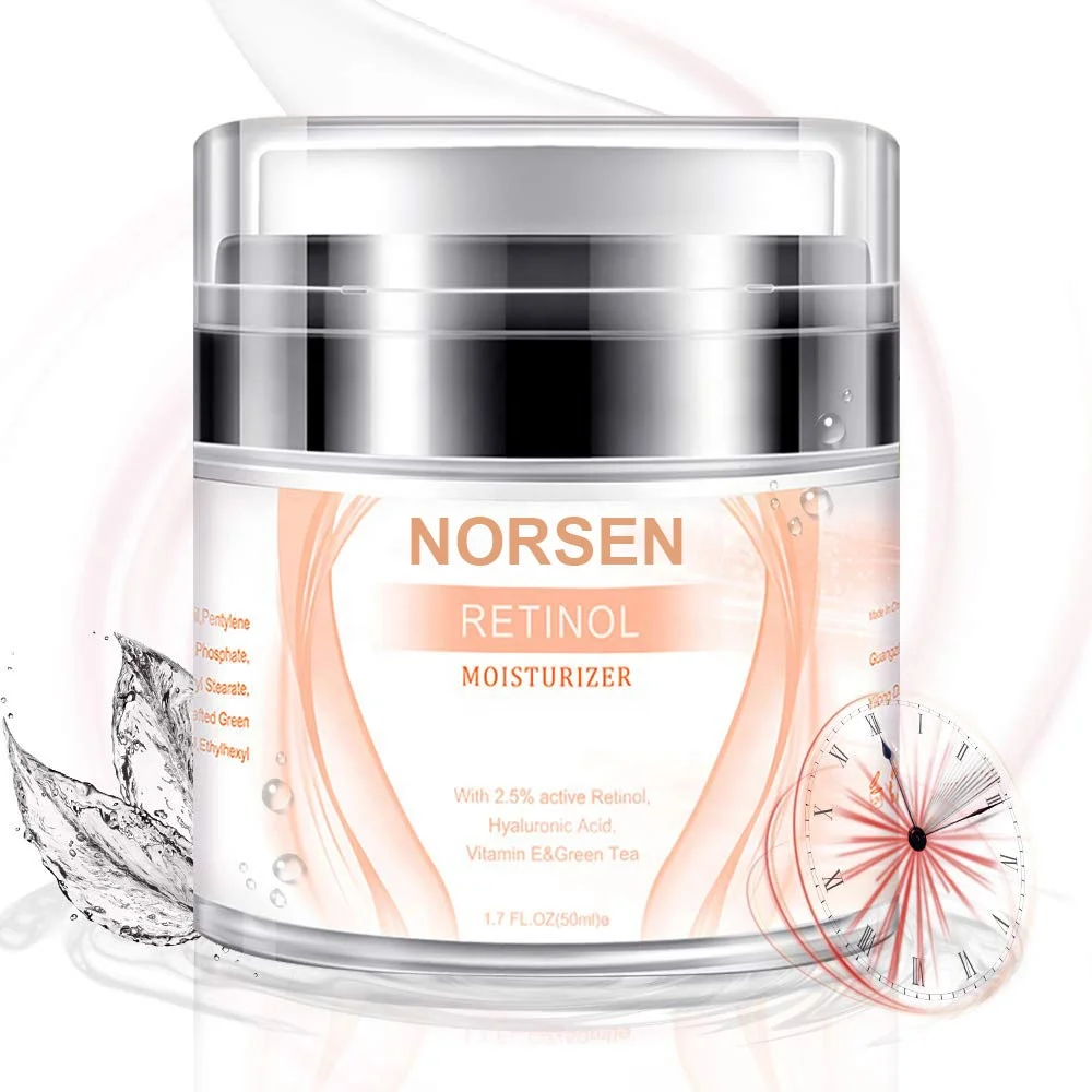 Private Label Natural Organic Face Moisturizer Anti Wrinkle Moisturizing Retinol Face Cream