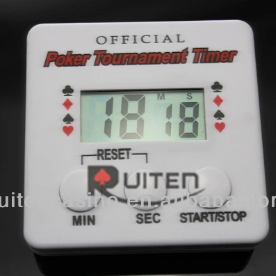 Official Poker Tounament timer  dealer button