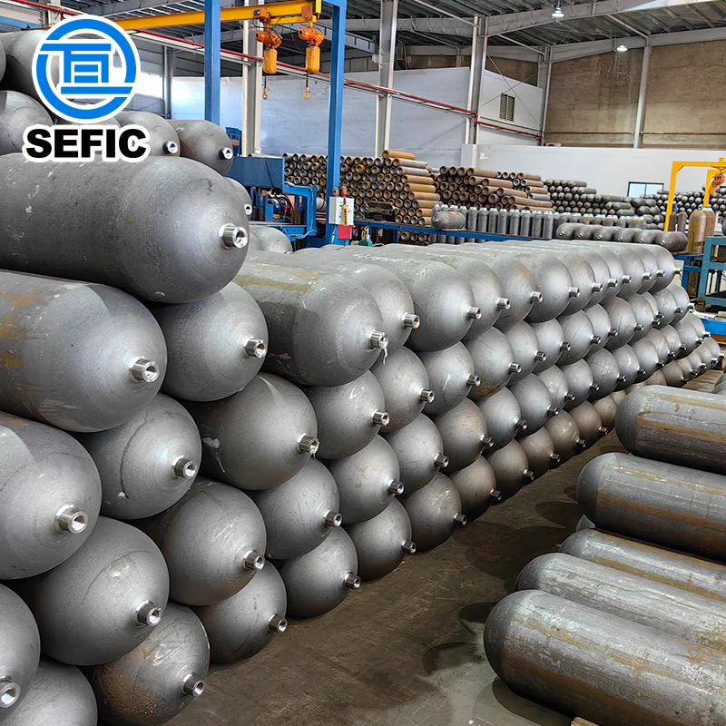 Seamless Steel Cylinder 356mm 50l 200bar Cng Cylinder Type 1