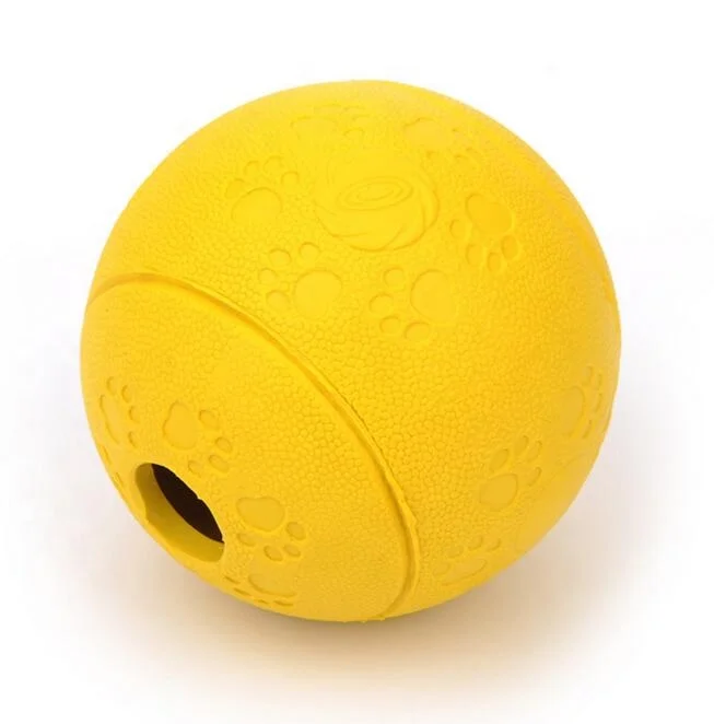 Pet Toy Treat Labyrinth Snacky Natural Rubber Dog Ball