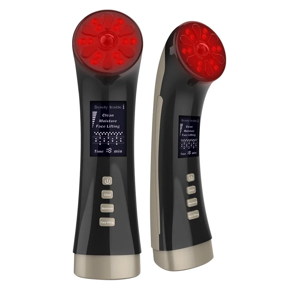 Dropshipping Multi-Functional Home Use Face Shaping Deep Cleaning Skin Tightening RF&EMS Facial Beauty Machine