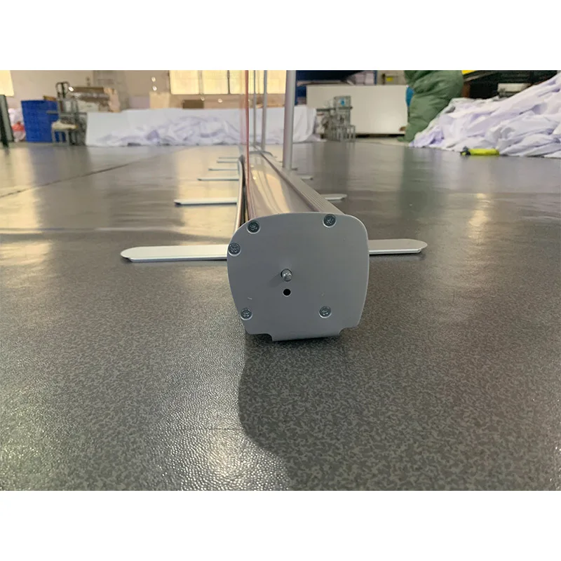 Quality Portable Aluminium Roll up Banner Stand Tear-Resistant and Printed for Display and Advertising