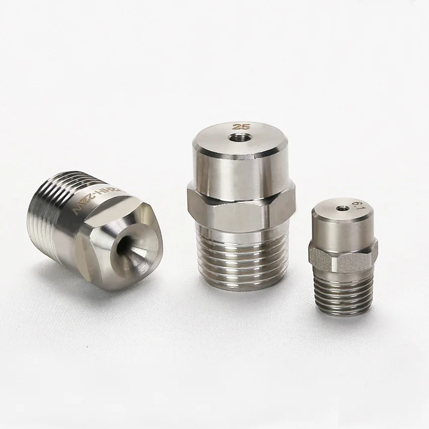Stainless steel 1/4 bbw wide angle full cone brass spray nozzles