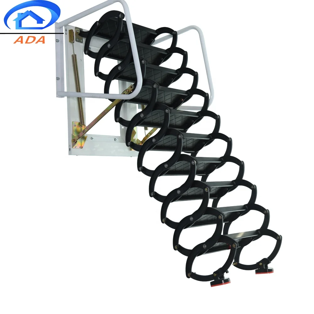 America Hot Selling Metal Foldable Wall Mounted Roof Access Stairs