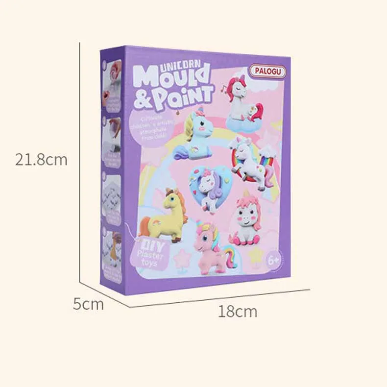 Wholesale Dinosaur Mold Graffiti Painting Diy Plaster Toys Watercolor Education Creative Hand Painting Craft Toys For Children