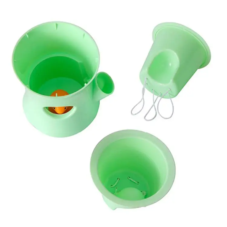 
Self Watering Pot Cartoon Self-absorption Flower Plant Pot PVC durable t plastic foldable flower vase for home decoration 