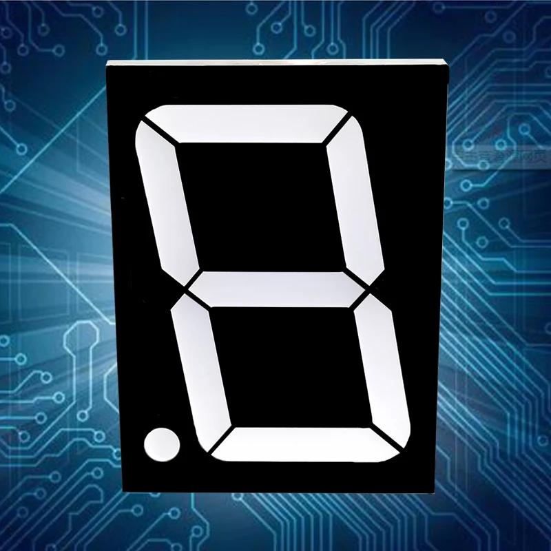 1 Digit 7 Segment Display Red Blue Epoxy LED Video Wall Led Indoor Email SDK 4k Hd Indoor Led Screen Display Panel Express