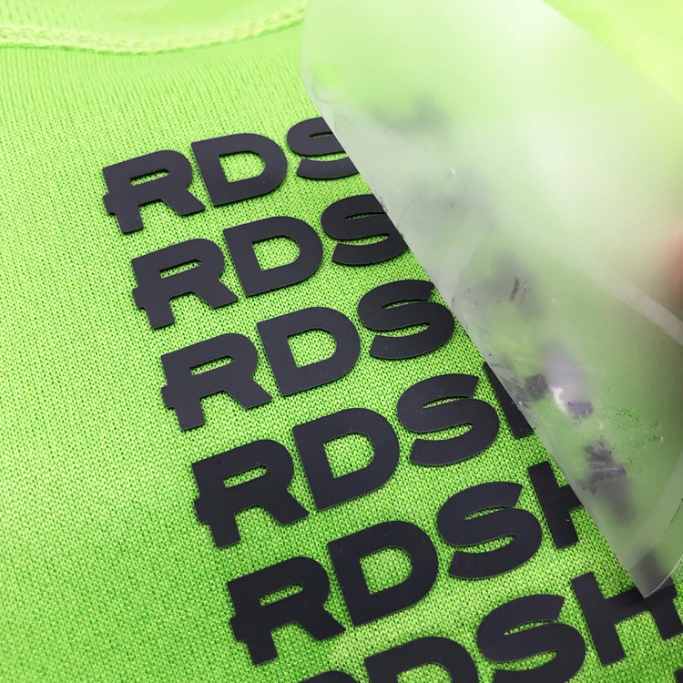 Custom T Shirt Iron On Name Label Tag Heat Press Embossed Logo 3d Silicone Heat Transfer Label