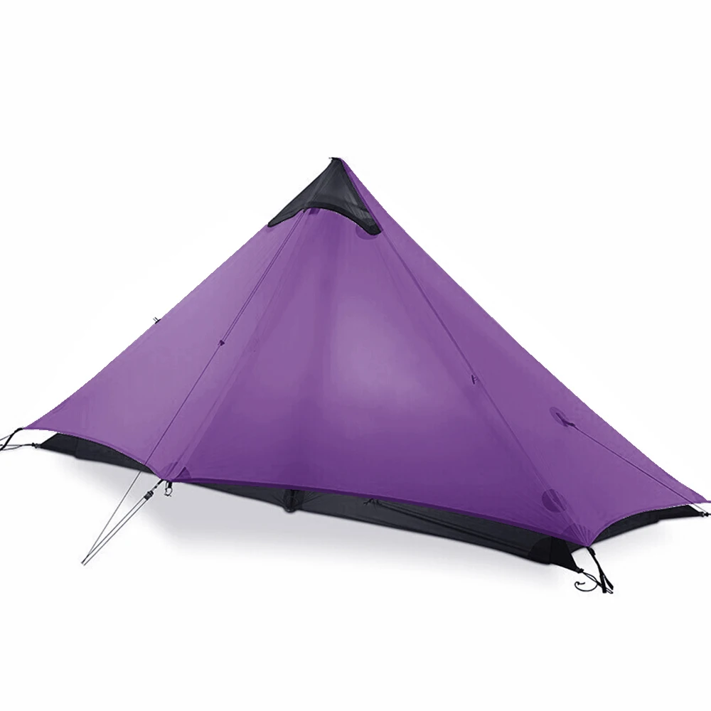 Outdoor Backpacking Lightweight tents Easy up Portable Waterproof Rainproof Anti mosquito 1 Person Camping Tent