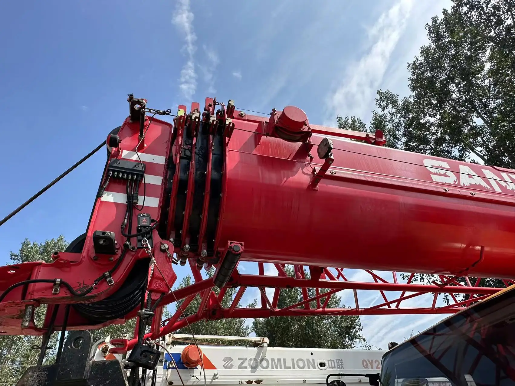NEW middle size Sany 25ton Truck Crane 30ton STC250 with 50m full-extend boom