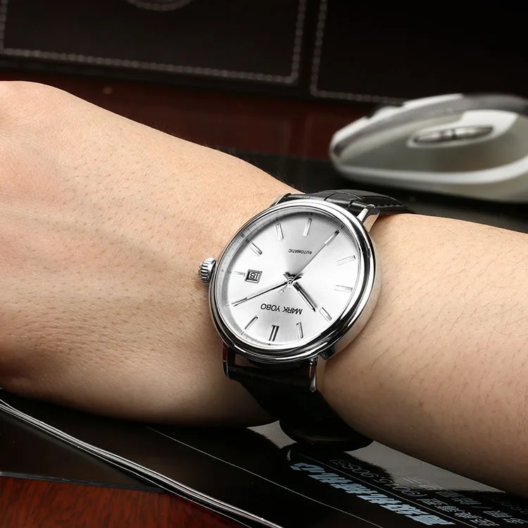 Low Moq Custom logo Dial Made Brand Stainless Steel Miyota-9015 Automatic Watches