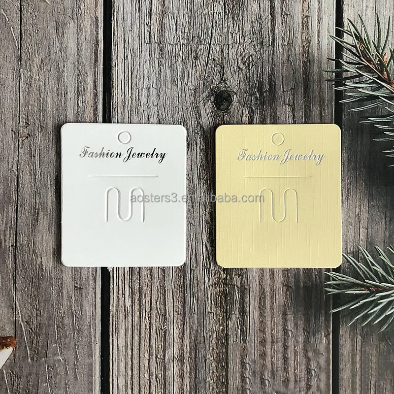 paper card for jewelry .jewelry packaging paper custom jewelry cards with logo