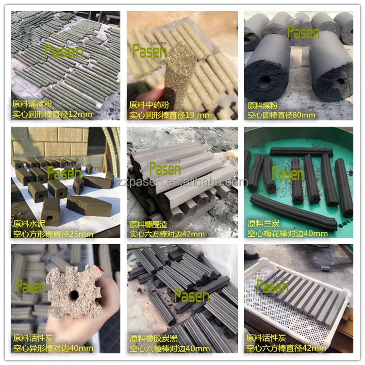 coal stick extruder from agricultural waste charcoal briquette making machine price in kenya