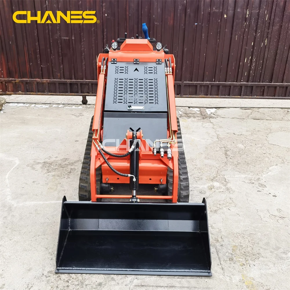 Kubota EPA engine diesel power mini crawler loader mini track loader on promotion customized orange color