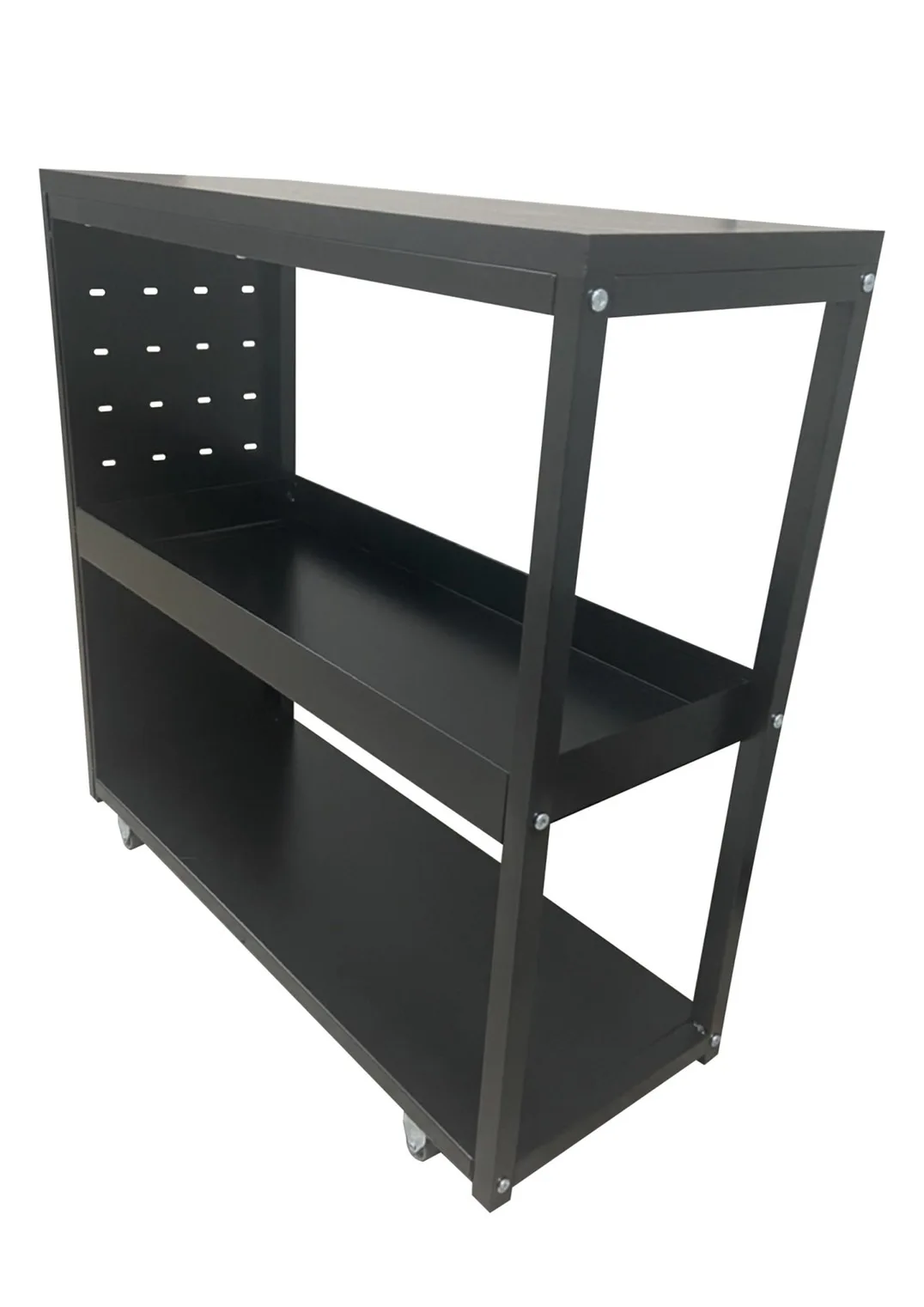 Multifunctional Steel Metal Shelf Cart Trolly Utility Workshop Cart Metal File Carts Steel With Wheel