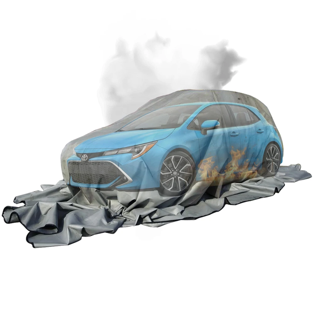 Safety in Emergencies Automotive 19.8 X 26 Ft Fire blankets For lithium battery