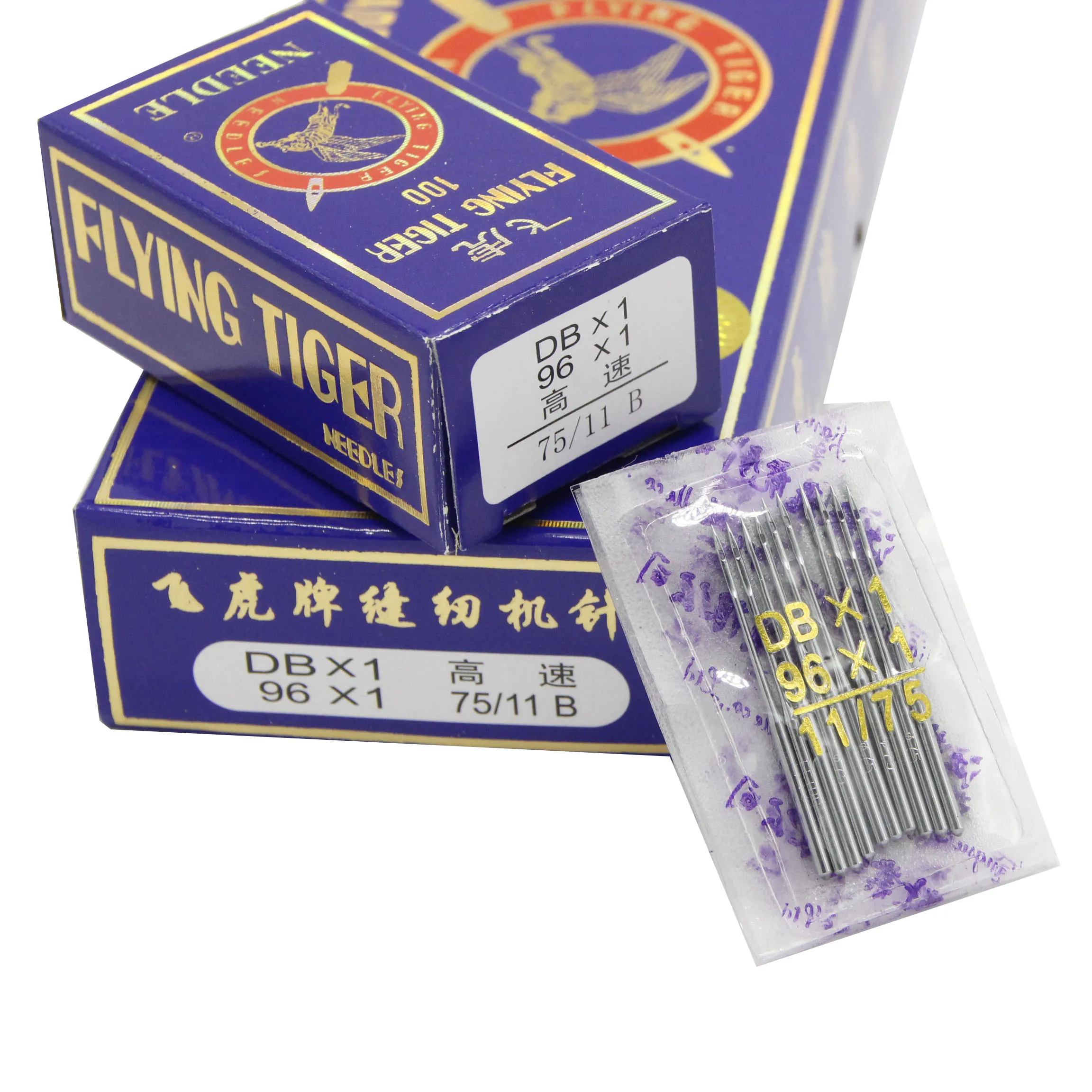 Apparel machine parts flying  tiger sewing needles for flat sewing machine attachments