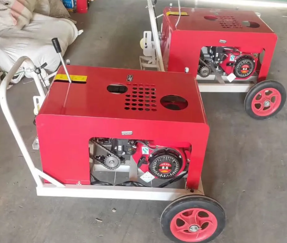 cable push puller machine ducting Fiber Cable Traction Machine electronic fiber optic cable pullers tractor