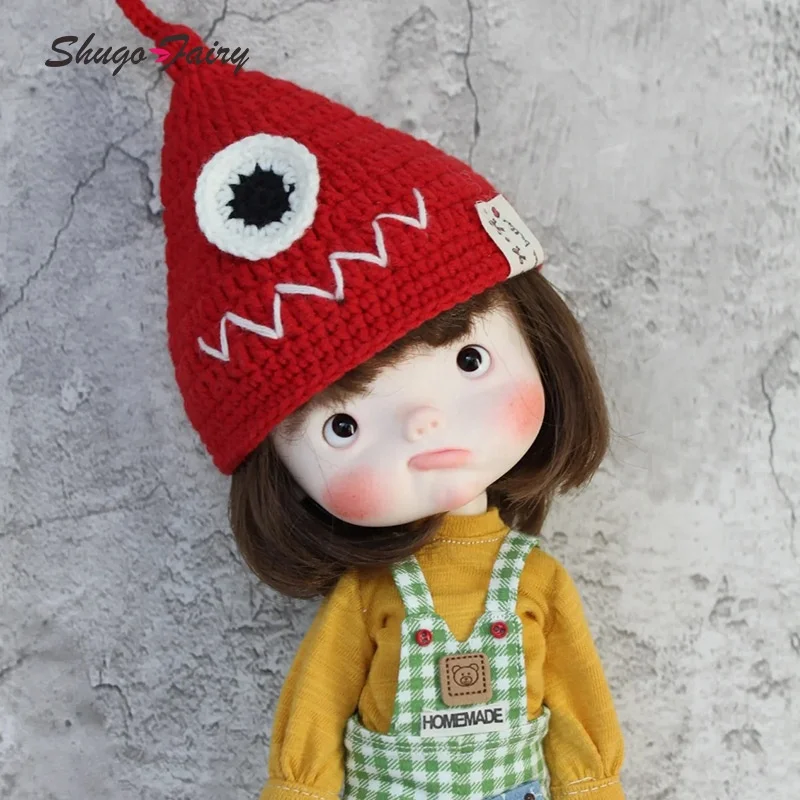 Preorder ShugaFairy Dawai Bjd Dolls 1/6 Big Head Crooked Mouth Expression Naughty Kids Style High Quality Ball Jointed Doll Toys