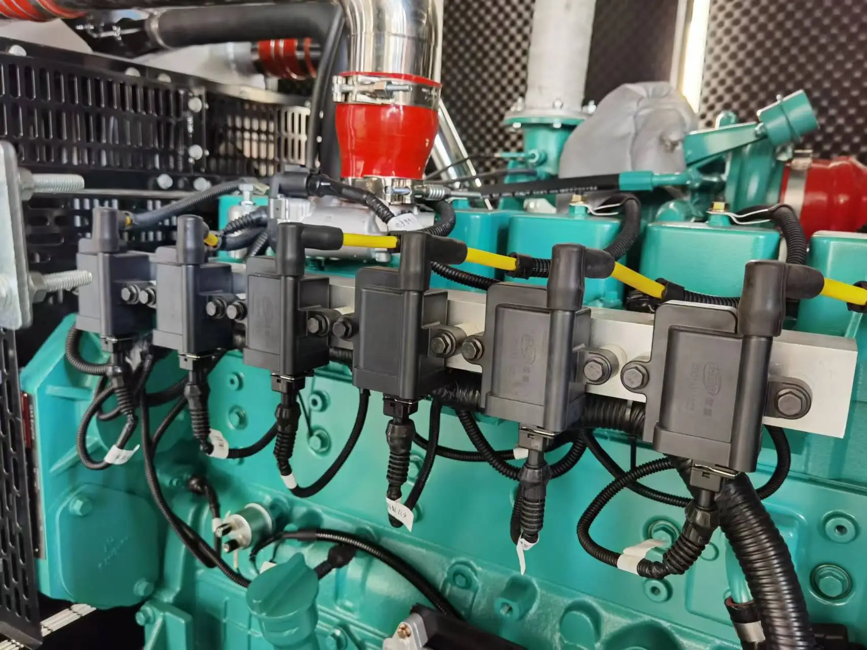 80kw 100kw biogas natural gas soundproof  silent generator set genset with cheap price