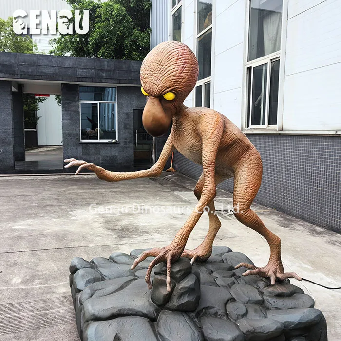Monster Model Quality Animatronic Model Customized Characters Dover Demon Statue