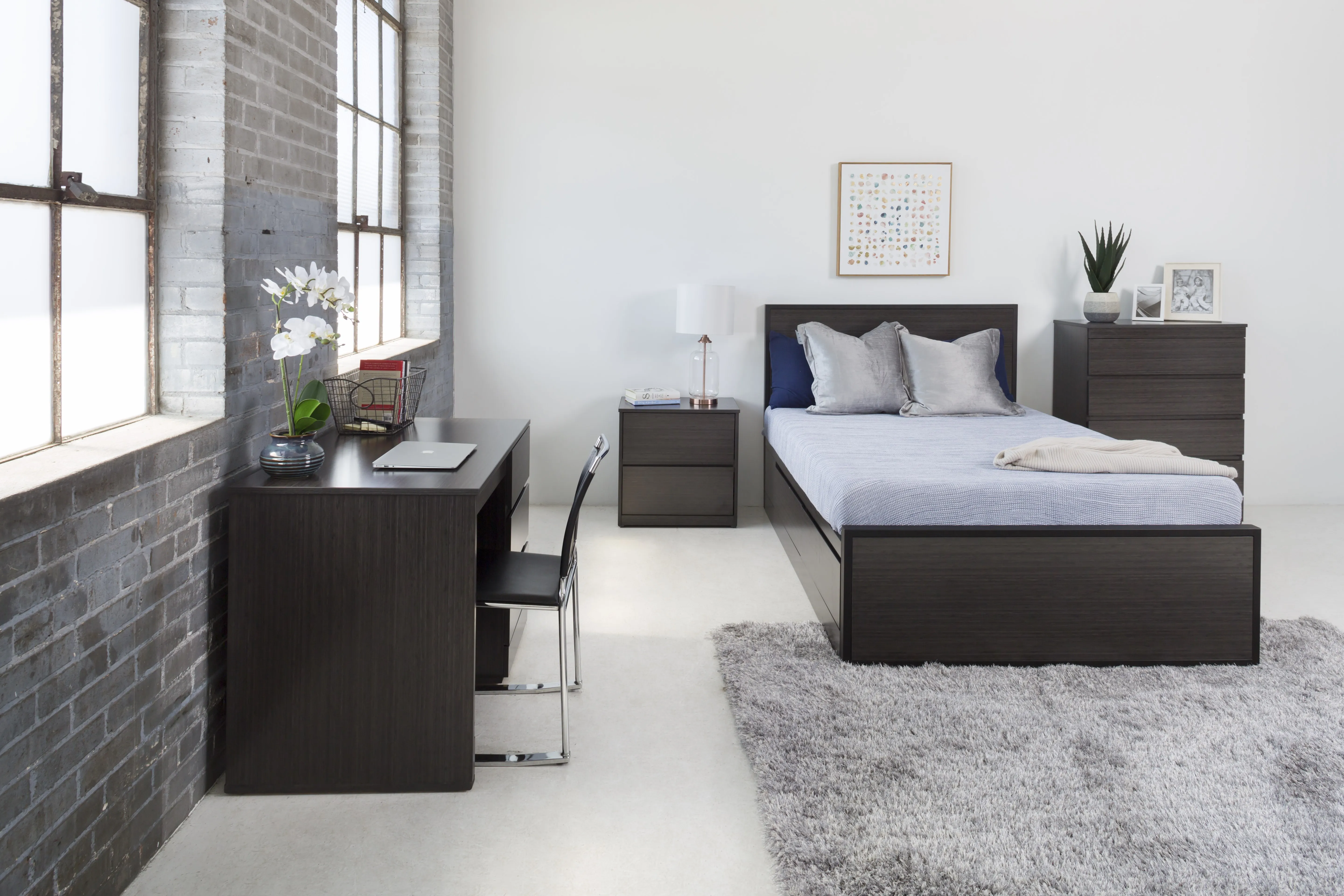 Ngoc Hoang Anh factory Bedroom for student factory bedroom furniture set or retail wooden bedroom sets origin Vietnam good price