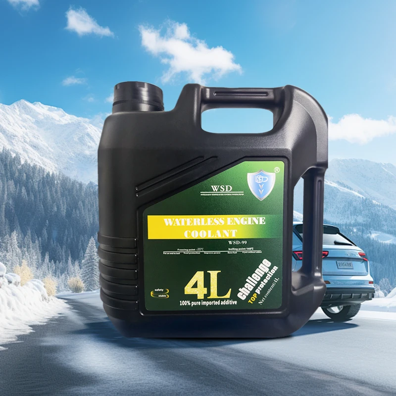 Ultra-high thermal conductivity low freezing point high boiling point automotive intelligent temperature control coolant