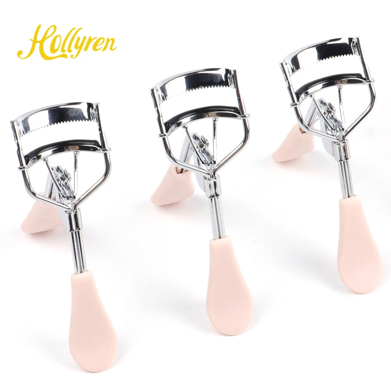 Hollyren Luxury Eyelash Curler Boxes Custom Logo Packaging Lash Lift With Clips Private Label Lash Curler