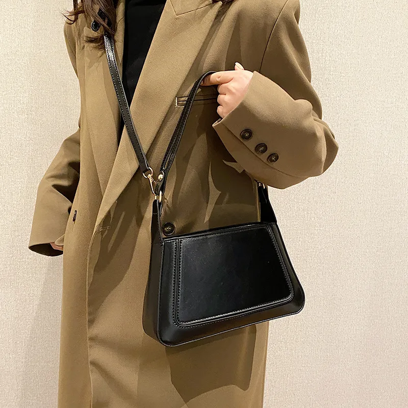 Luxury Leather Bag 2024 New Fashion Design  Luxury One Shoulder Underarm Bag Designer Luxury Handbag For Women Customs Tote Bag