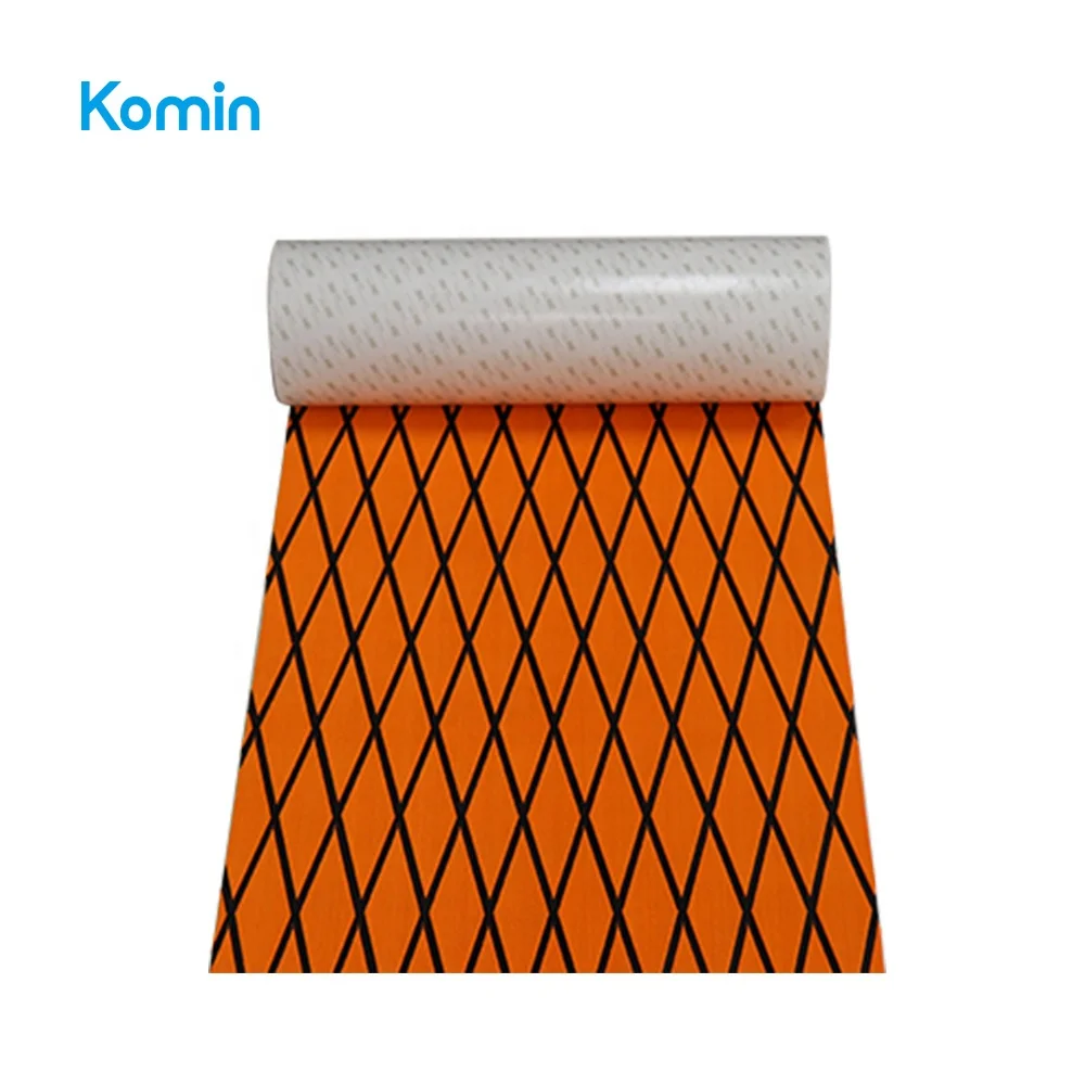 Komin Hot Sale Non Slip Sea Deck Marine Floor Mats EVA Foam Boat Flooring