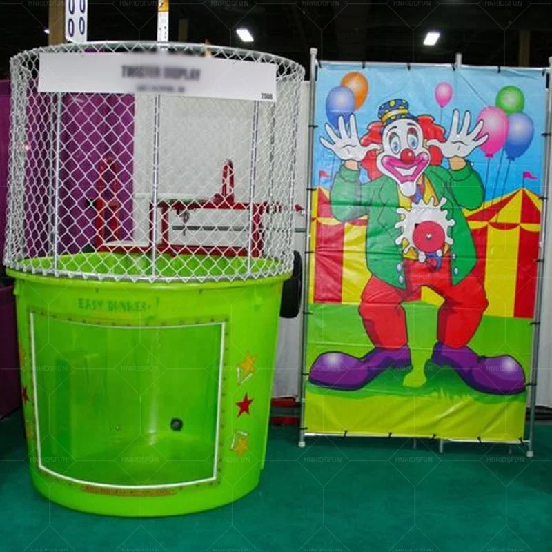 Дешевые надувные dunk Танк для продажи портативный dunking booth tank игра воды