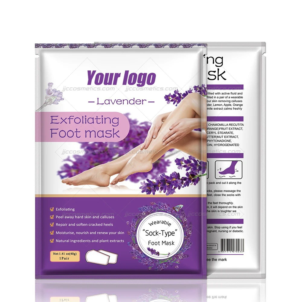 remover care dead skin callus korean wholesale best baby soft private label moisturizing peeling exfoliating peel foot mask