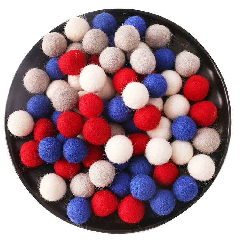 Bulk Home Decoration Wool Felt Ball