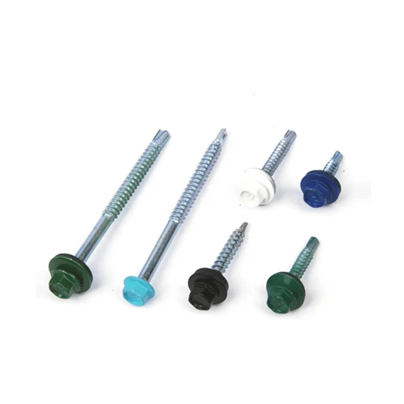 RAL SCREW manufacturer of roofing screws with rubber washer taiwan