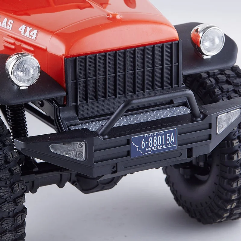All Terrain FMS ROCHOBBY 1:10Th Scale Atlas 4WD Off Road 2.4G Big Wheel RC Crawler Truck with Rapid Separation Body Hobby Toy