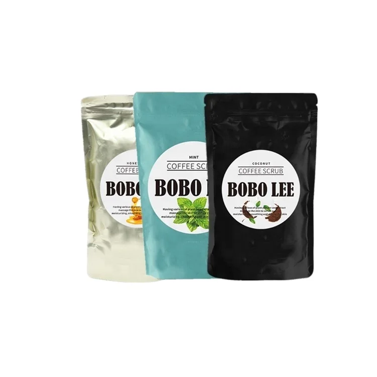 
manufacturers private label exfoliator face body organic coffee skin scrub 