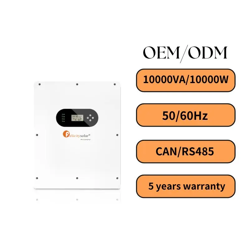 felicity solar Hybrid Inverter 10Kw 20kW High Voltage 3 phase Solar Panel Inverter