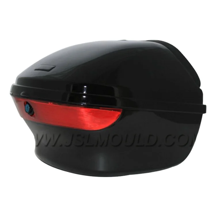 Quality Taizhou Mold Large 51L Motorcycle Scooter Topbox Rear Storage Luggage Top Tail Box Mould
