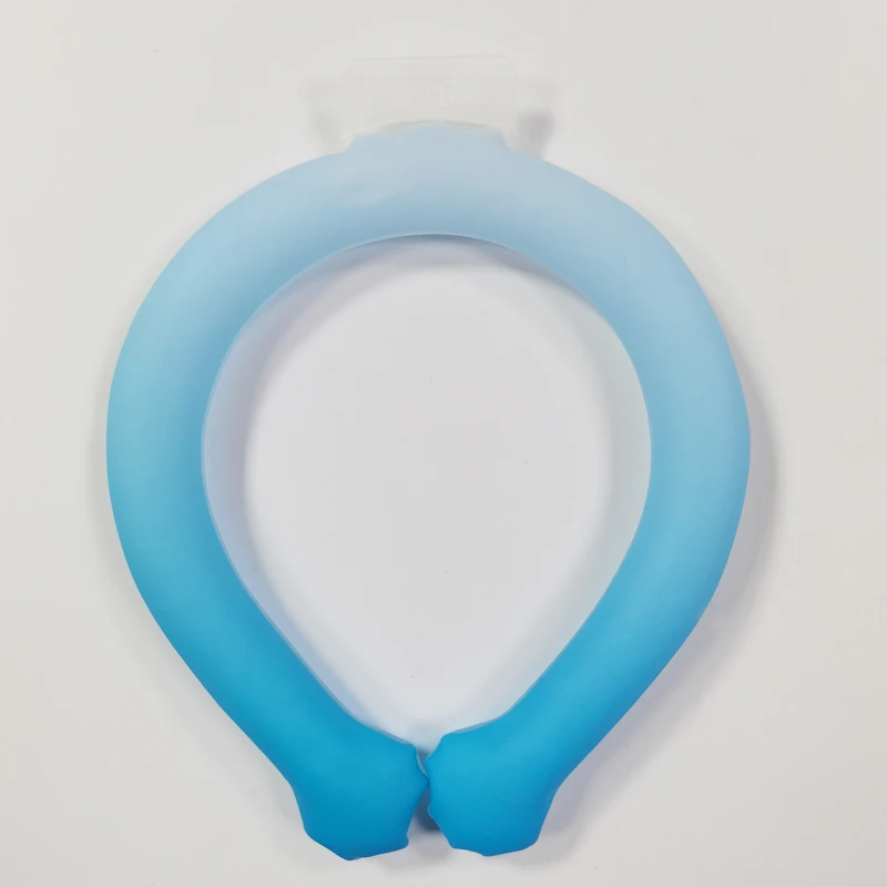 Hypothermy Soft TPU PCM 28 cooling long-term Neck Ice Ring for  PET dog cat summer Frosty Ring